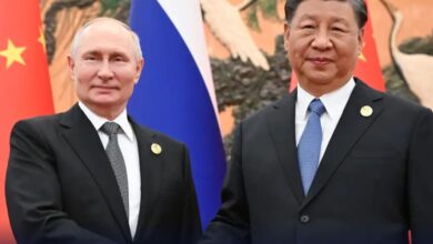 china and russion president