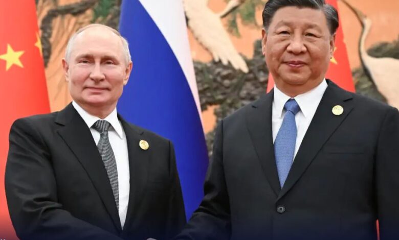 china and russion president
