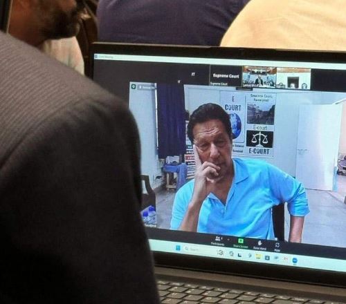 imran in court
