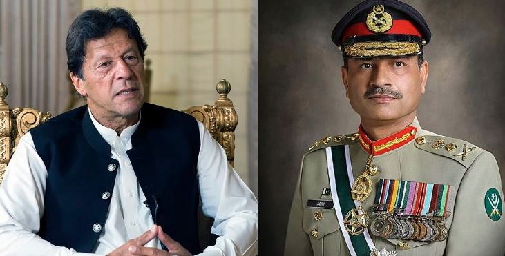 imran khan and army chief