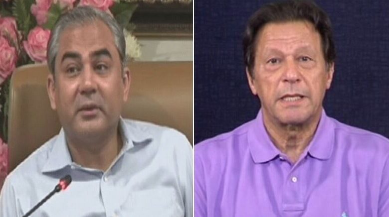 imran khan and mohsin naqvi