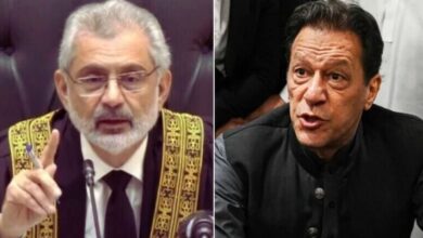 imran khan ,justice qazi faiz esa