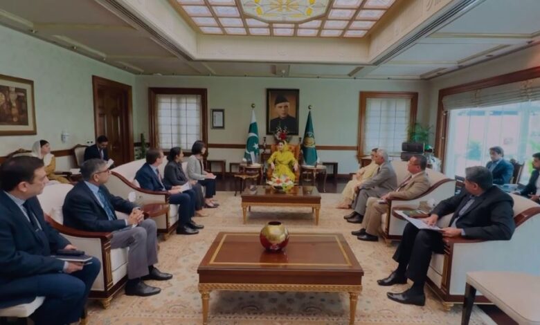 mayram nawaz meeting with Asian Development Bank deligation