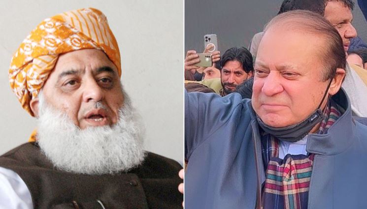 molana fazal ur rehman,nawaz sharief