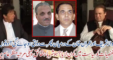 nawaz sharif and imran khan