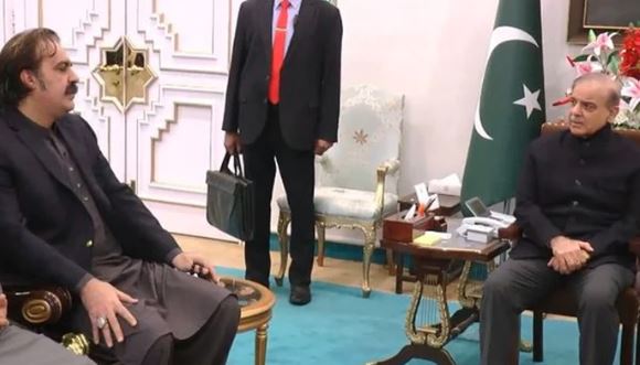 pm shebaz sharief ,ali amin gandapur