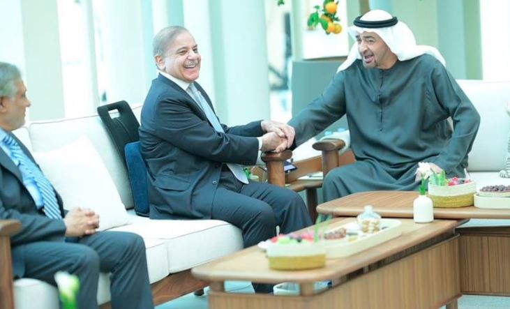 pm shebaz sharief with uae president