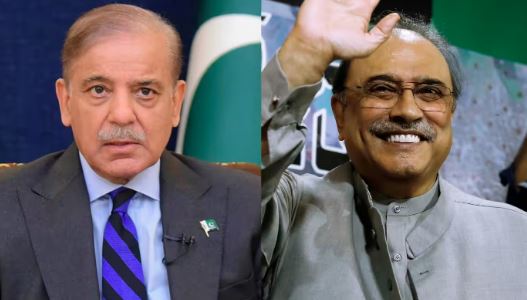 pm shebaz sharief,president asif zardari