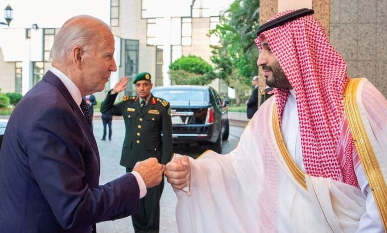 saudi prince muhammad bin suleman and jeobaiden
