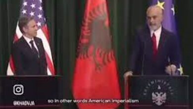 Albanian Prime Minister's press conference with US Secretary of State