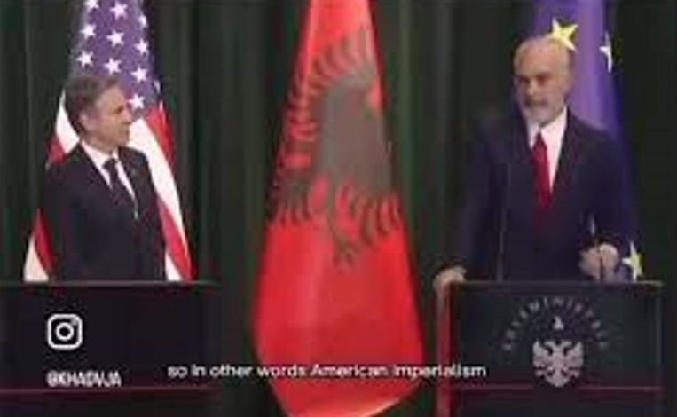 Albanian Prime Minister's press conference with US Secretary of State