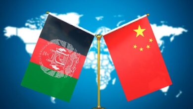 afghan and china