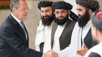 afghan taliban and russion minister