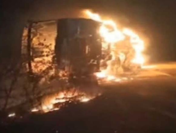 bus accident in lasbella