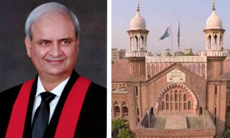 chief justice lahore high court