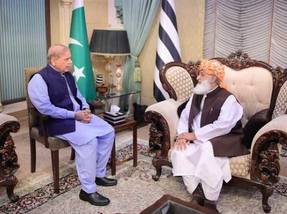 fazal ur rehman,pm shebaz sharief