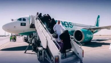 hajj flight damam to najaf