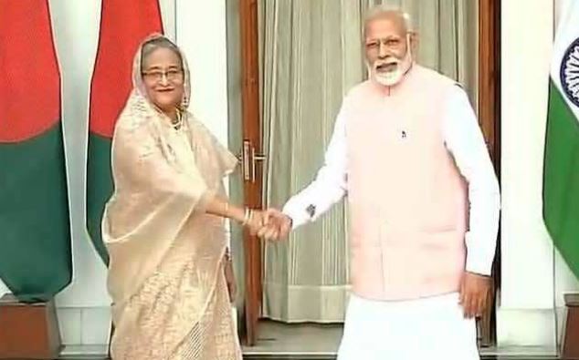 haseena wajid,pm modi