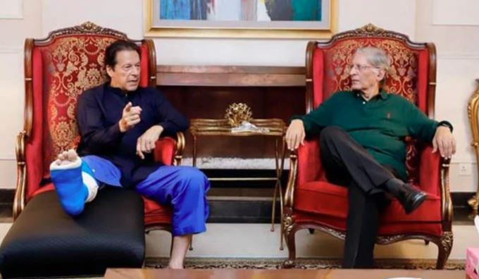 imran khan and atizaz ahsan