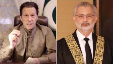 imran khan and qazi faez isa