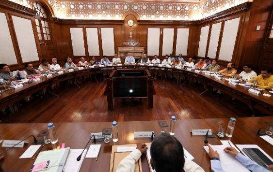 pm modi president cabinet meeting