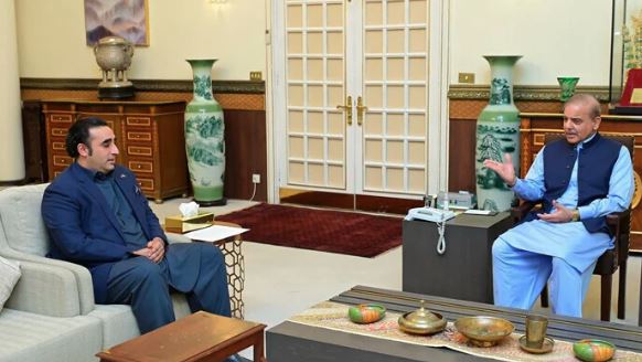 pm shebaz sharief ,bilawal bhutoo