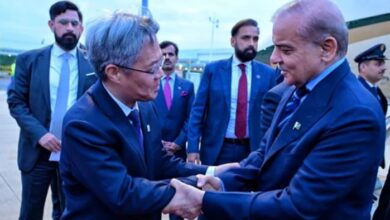 pm shebaz sharief reached china