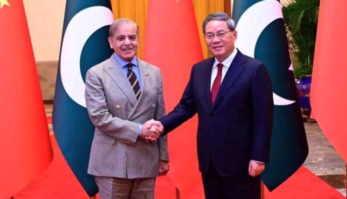 shahbaz sharif meeting with china prime minister