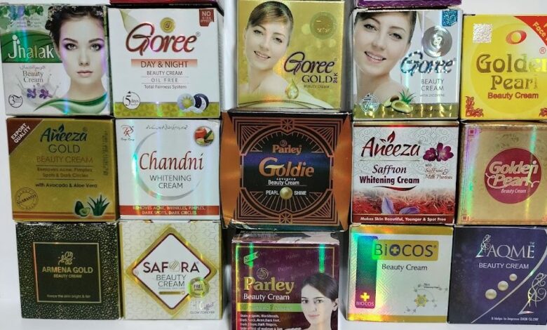 skin care beauty cream