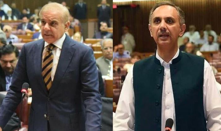 umar ayoob ,pm shebaz sharief