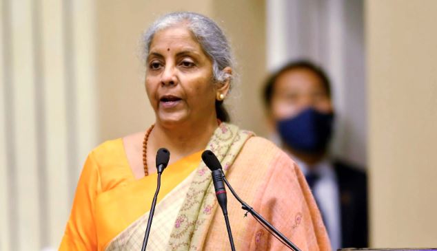 Indian Finance Minister Nirmala Sitharaman