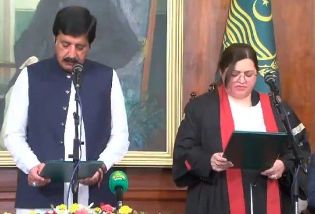 Justice Alia Neelam took oath as the first woman Chief Justice of Lahore High Court
