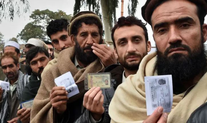 Registered Afghan residents