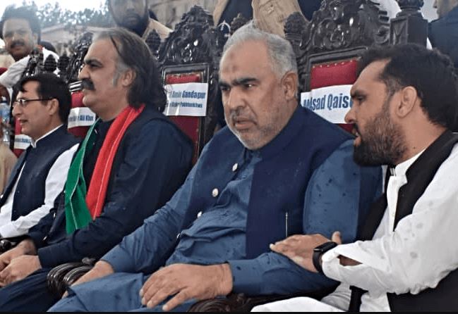 ali amin gandapur and barrister gohar