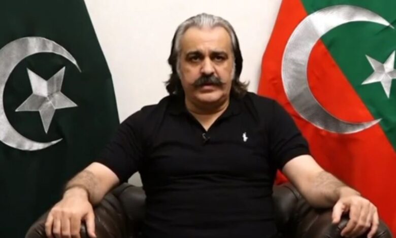 cm kpk ali amin gandapur