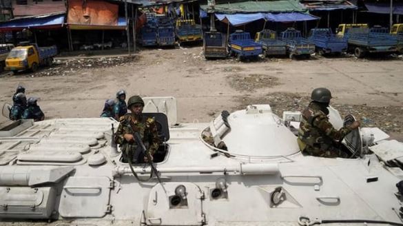 curfew in bangla desh