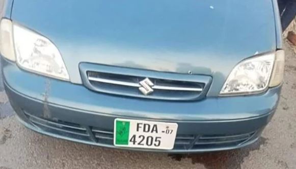 firing on car in kpk