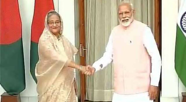 haseena wajid,pm modi