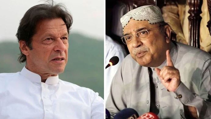 imran khan and zardari