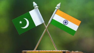 india.pakistan flags