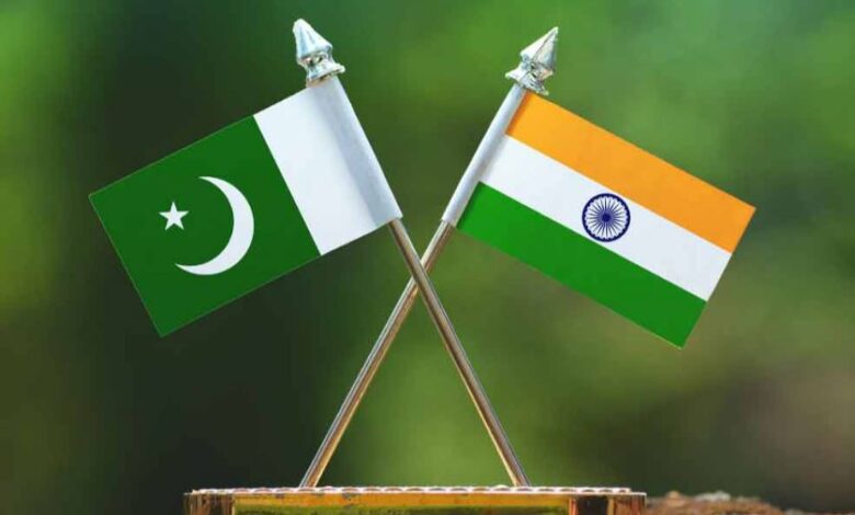 india.pakistan flags