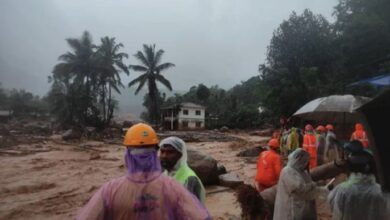 land slading in india