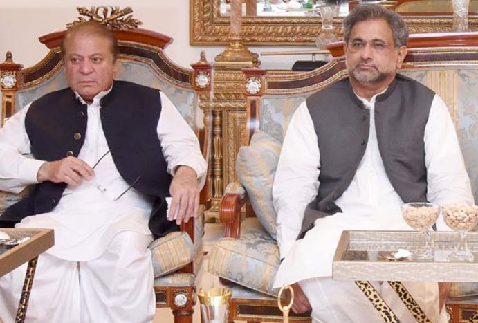 nawaz sharief,shahid khaqan abbasi