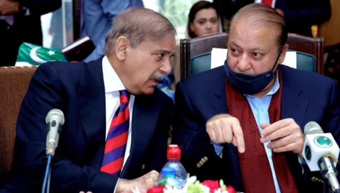 nawaz sharif and shahbaz sharif meeting