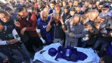 phalsteeni journlist shaheed