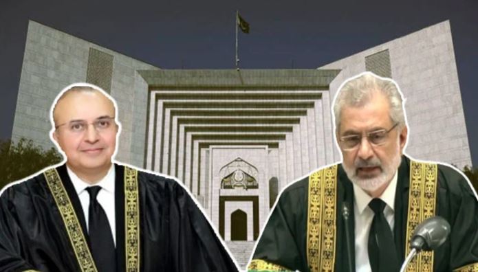 qazi faiz esa and justice mansoor