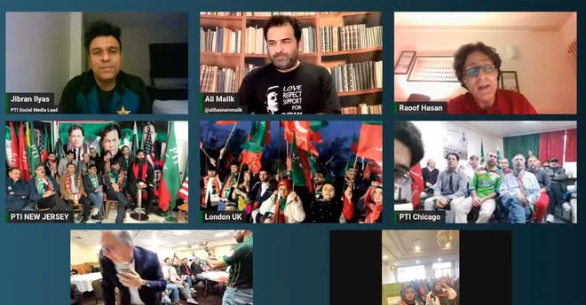 social media team of pti