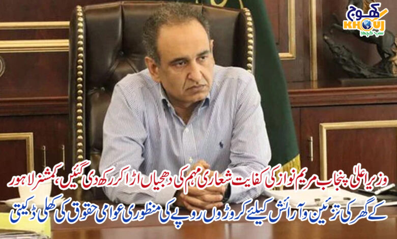 zaid bin maqsood commissioner lahore