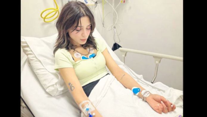 Singer Aima Baig in hospital