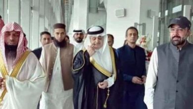 The Imam of Masjid Nabawi (PBUH) Sheikh Salah bin Muhammad arrived in Pakistan